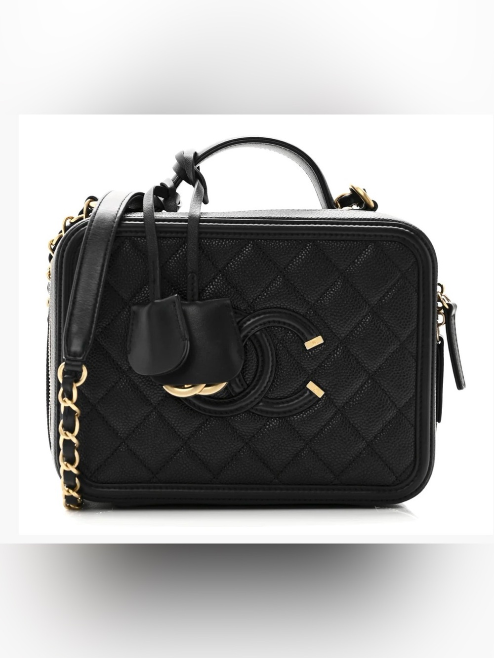Chanel GWP as a complement filigree Quilted Leather Crossbody Bag